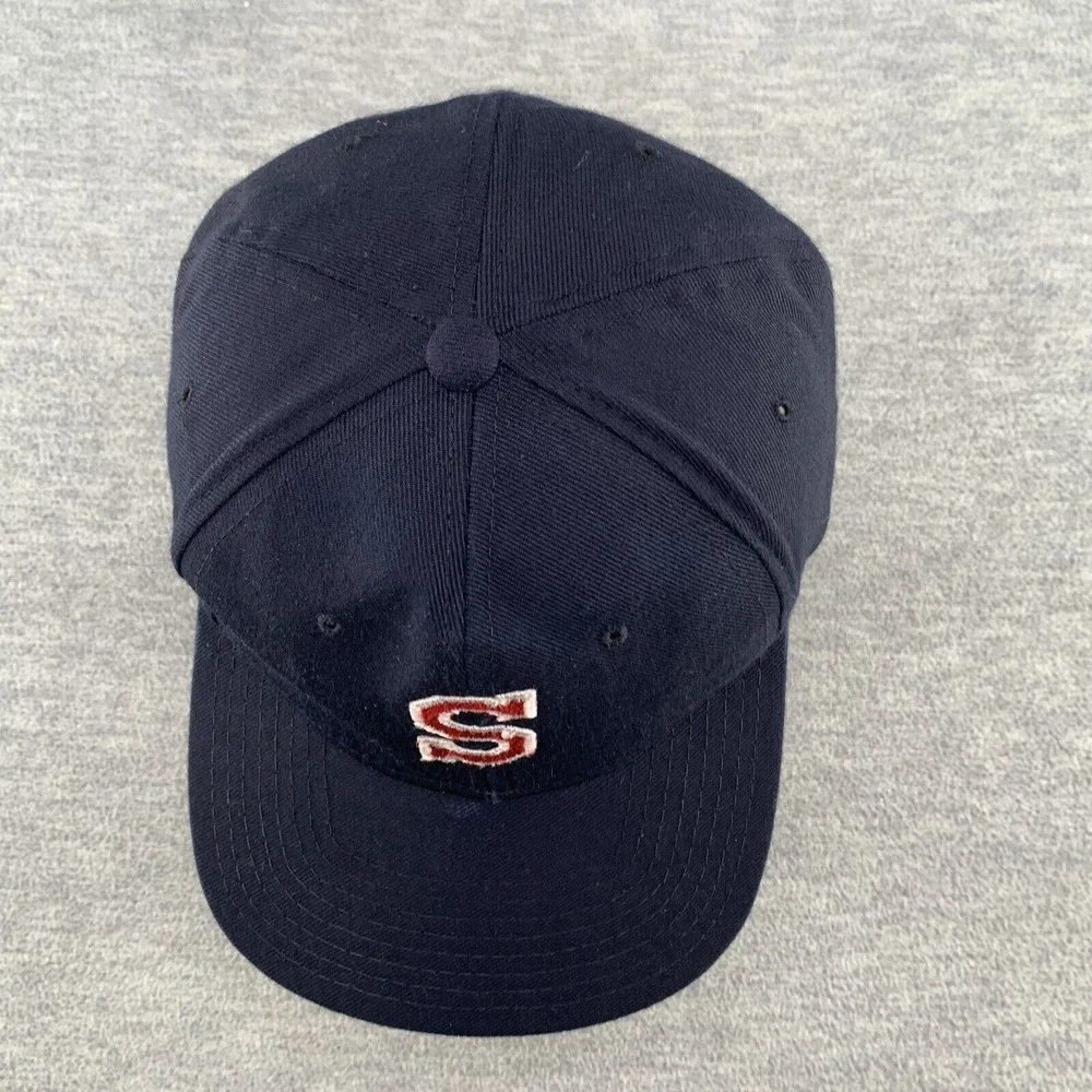 Yupoong Showcase Navy Blue Adjustable Snapback Hat
